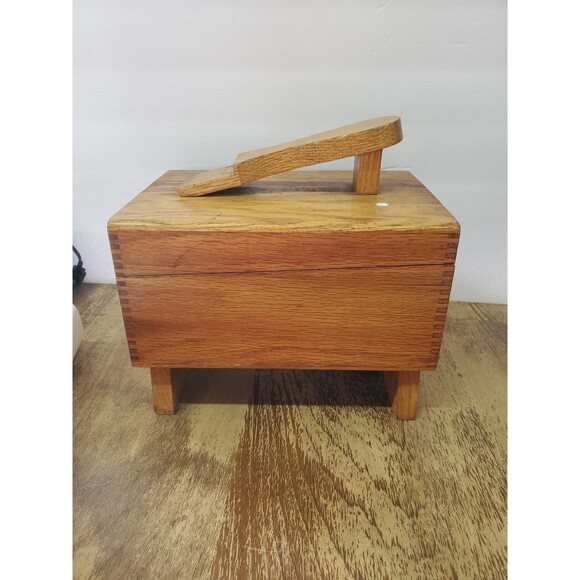 Vintage GRIFFIN SHINEMASTER Shoe Shine Box working latch - Picture 3 of 11